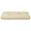 vidaXL Cuscino Pallet Beige 80x40x12 cm Tessuto Anteprima dell’immagine prodotto 5