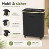 Pfandflaschensammler 160L mit 2 Fächern, Deckel, Rollen, 2 Produktbild-Vorschau 3