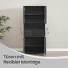 VASAGLE Hochschrank mit Schublade, verstellbaren Ablagen, Produktbild-Vorschau 5