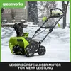 Greenworks GD40ST Einstufige Akku Schneefräse mit Produktbild-Vorschau 3