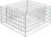 Gabionenhochbeet Hochbeet Gabione 90x90x50 cm Pflanzkorb Produktbild-Vorschau 1