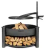 Vuurkorf MONTANA X, diameter 60 cm. Variabele grillrooster, Productafbeelding-voorbeeld 8