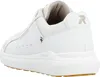A white leather sneaker is shown from the back and side. Náhľad obrázku produktu