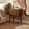 Nachttisch, 2er-Set, Walnuss-Finish, 1 Schublade - NOLAN Produktbild-Vorschau 1