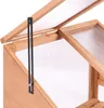 BELIANI Mini-Gewächshaus Hellbraun Holz u. Polycarbonat 3 Produktbild-Vorschau 9
