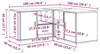 vidaXL : Armoire d'angle Voir les images du produit 8