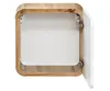 Hängender Badezimmerschrank 35x35 cm, weiß glänzend, Eiche, Produktbild-Vorschau 2