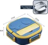 Thermo-Bentobox, Brotdose Box mit Thermo-Mittagessen Bento Produktbild-Vorschau 4