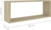 vidaXL Würfelregale 6 Stk. Sonoma-Eiche 60x15x23 cm Anteprima dell’immagine prodotto 14