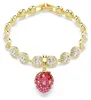 Swarovski Damen Charm Idyllia Erdbeere rot 5743136 Produktbild-Vorschau 5