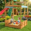 FCH Sandkasten mit Dach & Sitzbänken ,Kindersandkasten, Produktbild-Vorschau 8