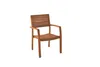 A single wooden chair is shown against a white background. Produktbild-Vorschau