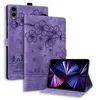 Samsung Galaxy Tab S12 Plus Hülle - Coverup Blumen & Katze Produktbild-Vorschau 1