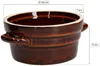 KOTARBAU® Pentola in gres Pentola per lardo in gres ⌀ 16 cm Anteprima dell’immagine prodotto 2