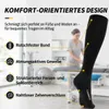 CAMBIVO Calze Compressione Graduata Donna Uomo 3 Paia, Anteprima dell’immagine prodotto 2