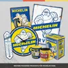 Nostalgic-Art - Orologio da parete - Michelin - Bibendum Anteprima dell’immagine prodotto 5