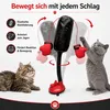 Interaktives Katzenspielzeug mit Saugnapf, Katzen Boxsack Produktbild-Vorschau 2