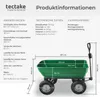 tectake® Gartenwagen Tummi Belastbarkeit 300 kg Produktbild-Vorschau 5