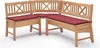 Eckbank Deborah aus Massivholz 135 x 177 x 87 Küchenbank Produktbild-Vorschau 1