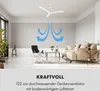 Klarstein Spin Doctor - Deckenventilator, 3 Flügel, Produktbild-Vorschau 4
