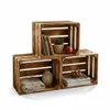 Dřevěná bedna s plameny 40x30x25cm – bedna na ovoce, Náhled obrázku produktu 1