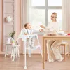 DREAMADE 4-in-1 Baby Hochstuhl, verstehllbar Produktbild-Vorschau 4