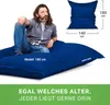 Green Bean® Sitzsack "Square" XXL 140x180cm mit 380 Liter Produktbild-Vorschau 11