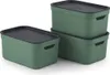 Rotho Aufbewahrungsboxen mit Deckel A5 Jive - 3er-Set Produktbild-Vorschau 1