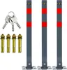 Bettizia Poteau de barrage 3X Barrière de parking Pliable Voir les images du produit 9
