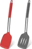 Pfannenwender,  2 Stück Silikon Küchenhelfer Spatel Set, Produktbild-Vorschau 1