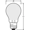OSRAM LED-Lampe E27 10W Retrofil Classic A matt Produktbild-Vorschau 3