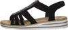 Rieker Keilsandaletten Damen 31373730393531 Schwarz 41 EU Produktbild-Vorschau 3