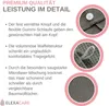 ELEXACARE Haarturban, Turban Handtuch mit Knopf (2 St., Produktbild-Vorschau 5