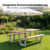 Picknicktisch Coffee Bay | Champagner | Aluminium & Tecon Produktbild-Vorschau 6