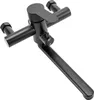 A black kitchen faucet mounted on a white background. Náhled obrázku produktu