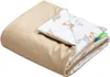 Boho Bears & Cappuccino Soft Velvet Neugeborene Decke Produktbild-Vorschau 4