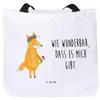 Mr. & Mrs. Panda Reisetasche Fuchs Blumen - Weiß - Produktbild-Vorschau 1