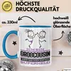 Großcousin Geschenk Tasse Ich Bin Großcousin Aber Sag Doch Produktbild-Vorschau 3