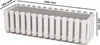 Balkon Box Flowerpot Planter Box Plot White W 58cm 10 L Náhled obrázku produktu 3