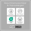 HOMESCAPES Wasserdichter Bettdecken-Schonbezug - 135 x 200 Produktbild-Vorschau 6