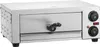 A stainless steel electric pizza oven is shown on a white background. Produktbild-Vorschau