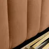 Polsterbett Doppelbett HEDA 160x200cm Komplettset in Stoff Produktbild-Vorschau 2