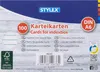 100 Stylex Karteikarten DIN A6 weiss liniert Produktbild-Vorschau 2