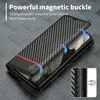 Hülle für Google Pixel 7 Pro Kohlefaser Leder Brieftasche Produktbild-Vorschau 4