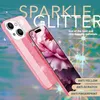 Glitzer Hülle für iPhone 15 Plus Hybrid Bling Case Silikon Produktbild-Vorschau 3