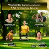 Pack 2x Vitamin D3 K2 MK7 – 4000 IE + 200 µg - Hochdosiert, Produktbild-Vorschau 3