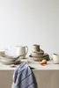 Broste Copenhagen NORDIC VANILLA Assiette creuse 22,5 cm Voir les images du produit 8