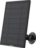 A black solar panel with a mounting bracket, shown against a white background. Produktbild-Vorschau