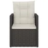 A studio shot of a single outdoor chair. Voir les images du produit