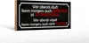 Holzschild Spruch 27x10cm wer abends säuft kann arbeiten Produktbild-Vorschau 2